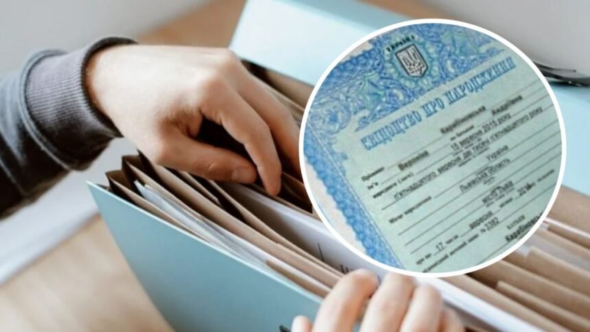 свідоцтво про народження