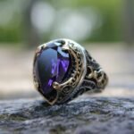 серебряное кольцо