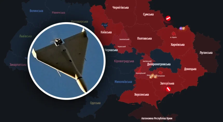 карта повітряної тривоги